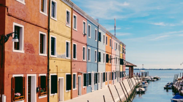 Burano - an island in the Venetian Lagoon